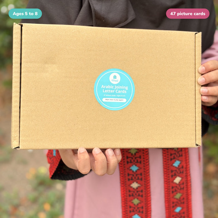 Arabic Joining Letter Cards | 47 Wipe Clean Picture Cards