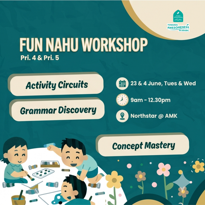 JUNE 2026 HOLIDAY PROGRAMME - FUN NAHU WORKSHOP