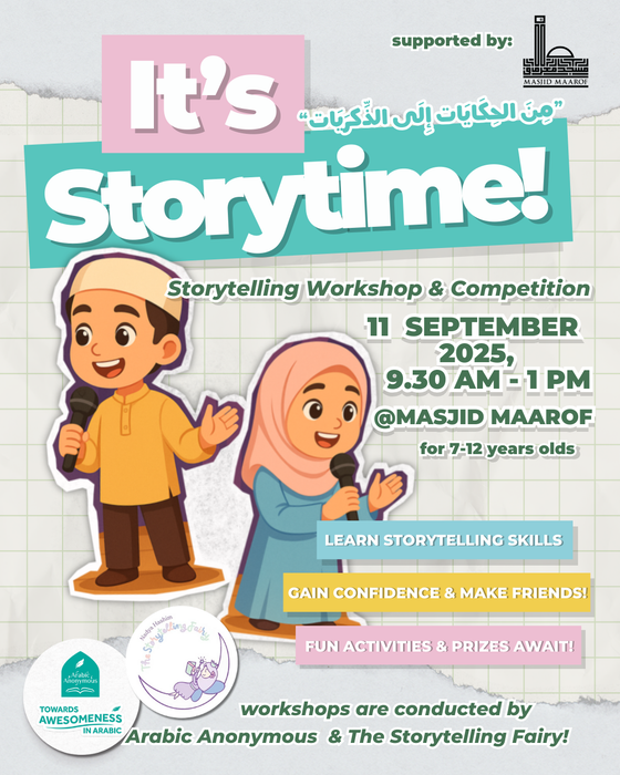 [Sept Holiday Prog] It's Storytime!