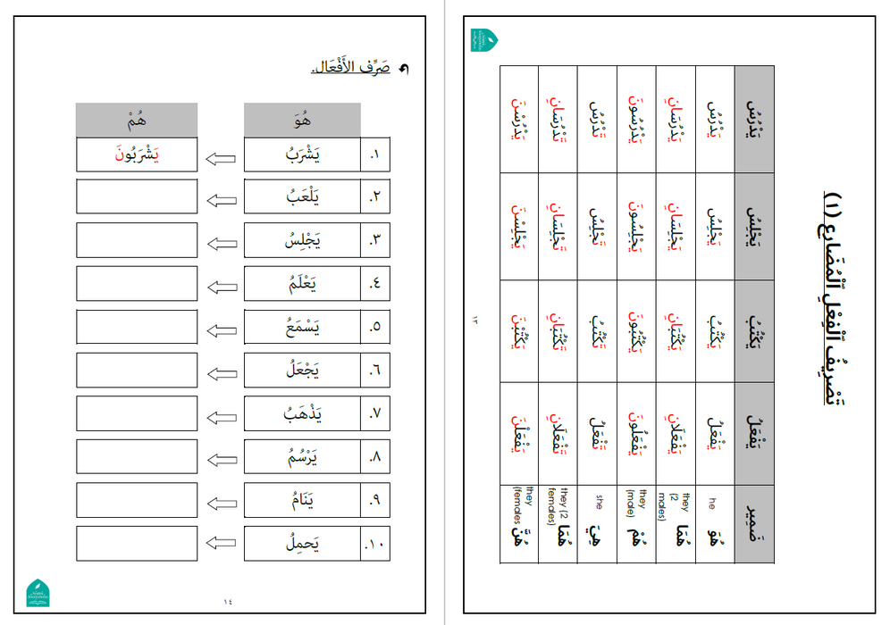 Primary 2 Arabic Grammar Assessment Book